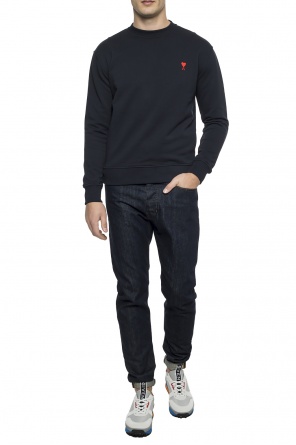 Logo-embroidered sweatshirt, zdjęcie 2 Logo-embroidered sweatshirt od Ami Alexandre Mattiussi